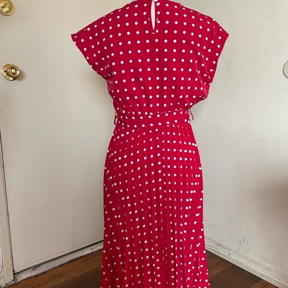 Shein Polka Dot A-Line Dress - Picture 3 of 5